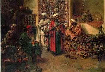 unknow artist Arab or Arabic people and life. Orientalism oil paintings 110 oil painting image